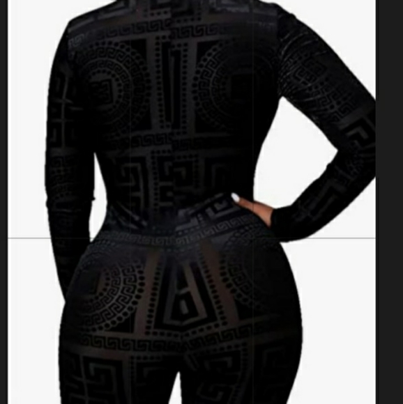 See through jump suit - Picture 2 of 5